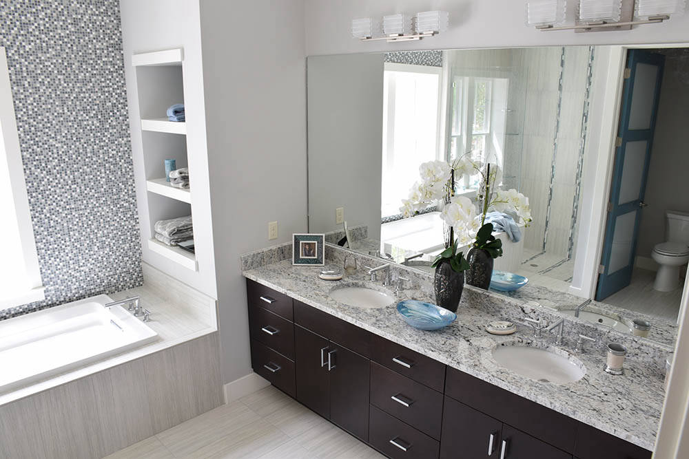Granite bathroom vanity countertops