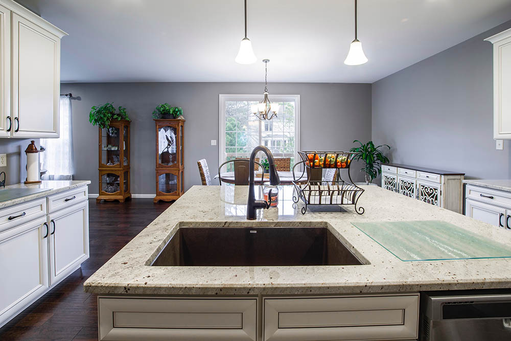 Happiness is a new countertop