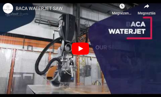 BACA Saw WaterJet for the perfect fit