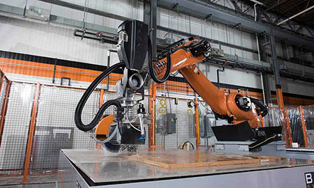 Meet the biggest member of our team: the BACA Robot Sawjet